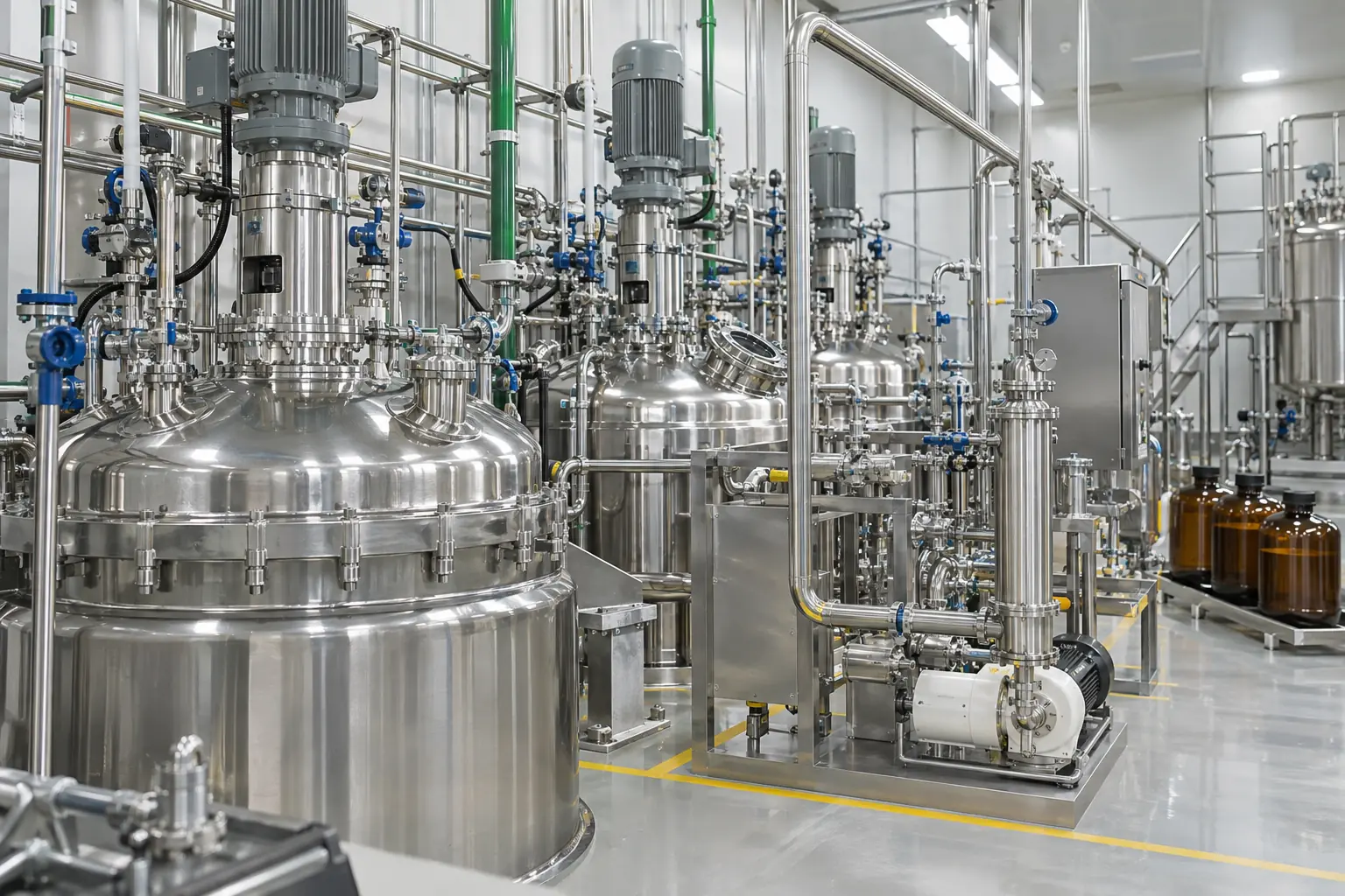 Implementering av storskala produksjon av A-vitaminderivater